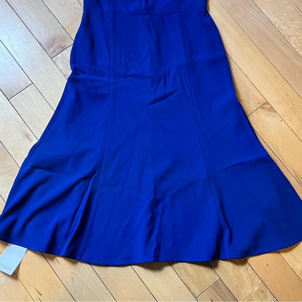 NWT MM LaFleur Elegant Blue Sleeveless Dress size four (4) - Picture 2 of 12